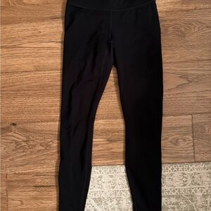 Fabletics Powerhold High Waisted Black Leggings women’s small regular- multiples